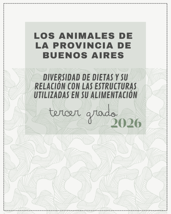 Producto - 3ero Los Animales y su Alimentación