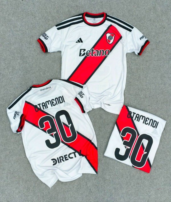 Producto - CAMISETA RIVER PLATE TITULAR 2026/2027 #30 OTAMENDI - 0
