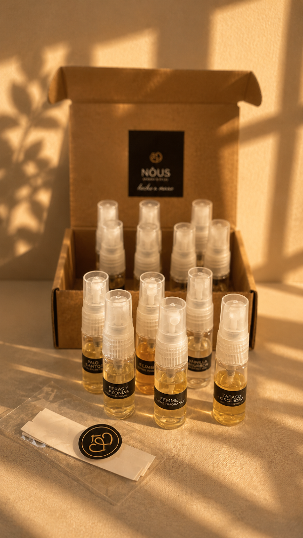 Producto - BOX MUESTRARIO DE AROMAS