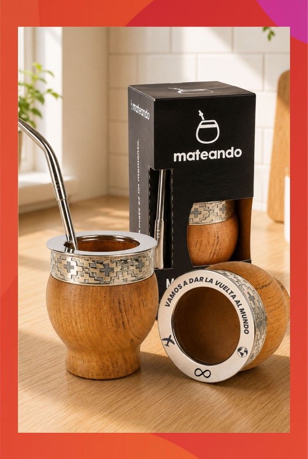 Producto - MATE IMPERIAL PREMIUM ALGARROBO PERSONALIZADO