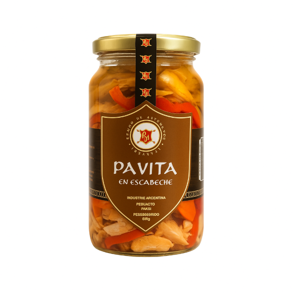 Producto - Pavita En Escabeche De San Luis - El Rincón De Arturo x480gr