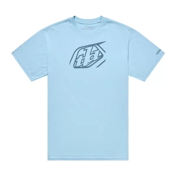 Producto - REMERA Insignia de manga corta azul alba E44