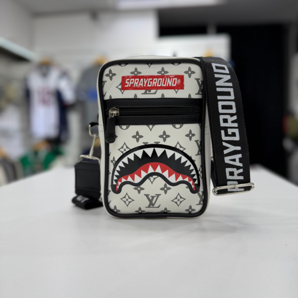 Producto - MORRAL SPRAYGROUND LV BLANCO