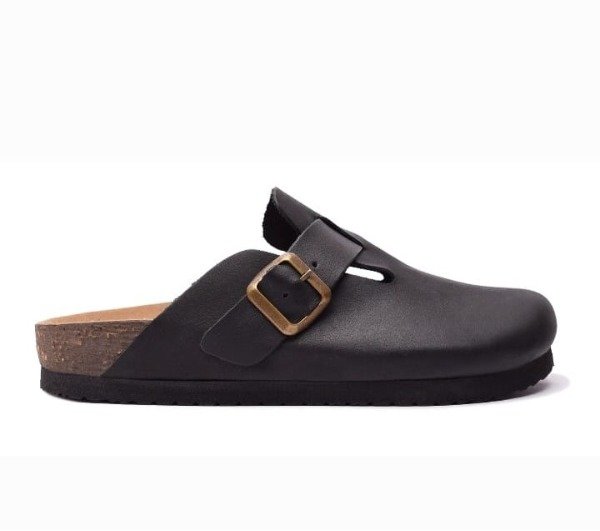 Producto - Sueco Birka Negro cuero vacuno
