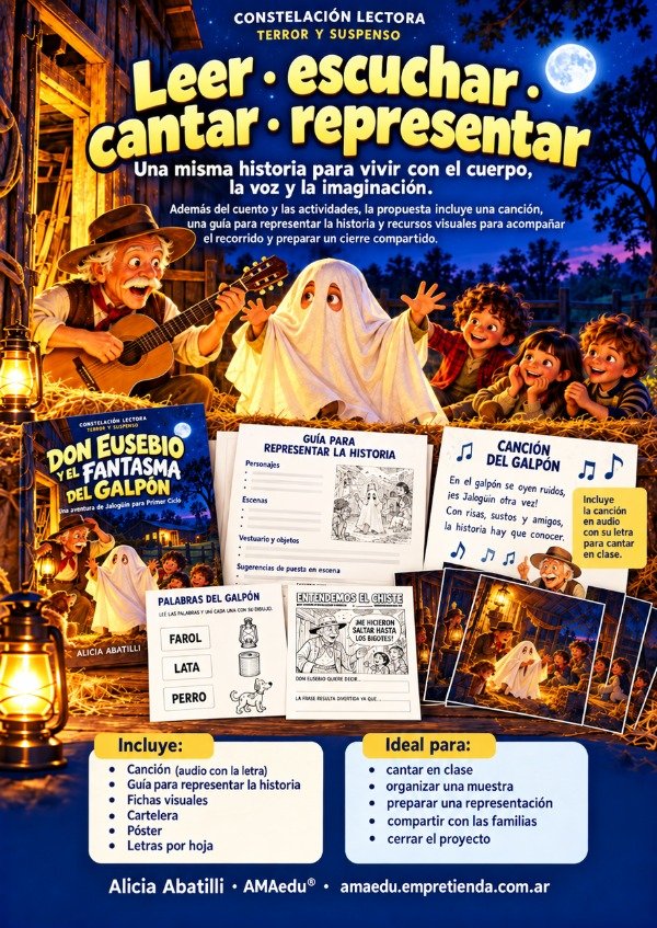 Producto - Lectura Don Eusebio y el fantasma del galpón (Primer Ciclo) - 1