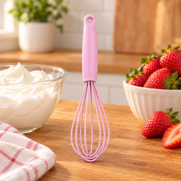 Producto - BATIDOR DE MANO 30CM SILICONADO PLASTICO SURTIDO - 3