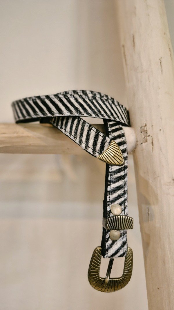 Producto - Cinto Leticia pelo cebra