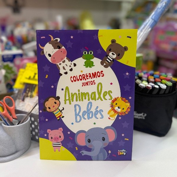 Producto - Libro Coloreamos juntos Animales 7748