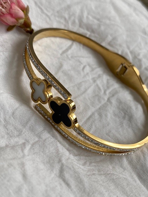 Producto - Pulsera esclava tréboles