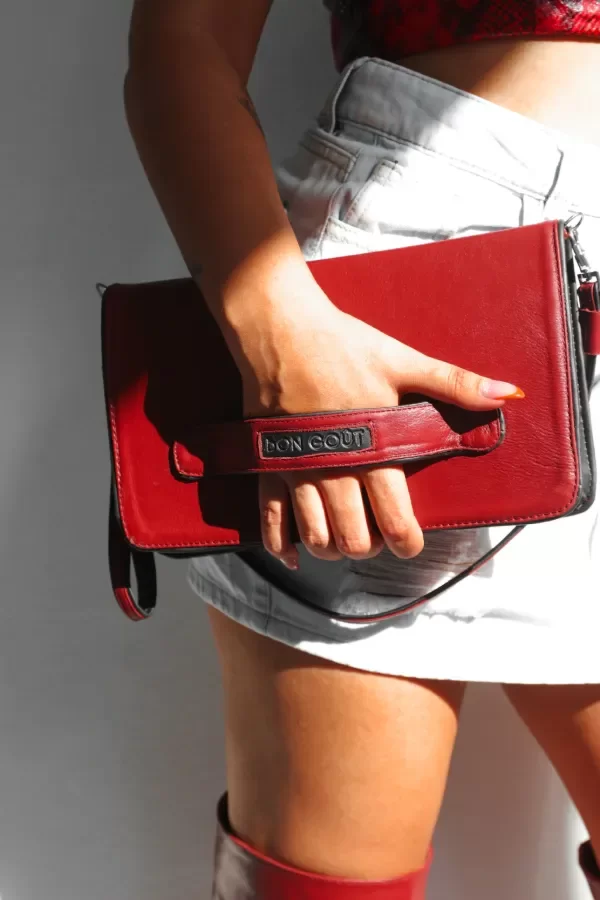 Producto - CARTERA / SOBRE - Cherry - 5