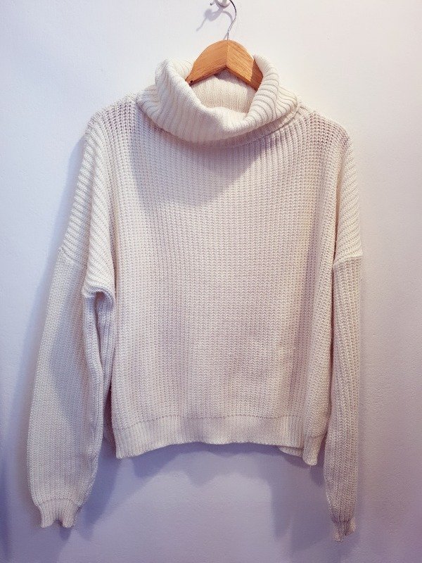 Producto - Polera hilo blanca