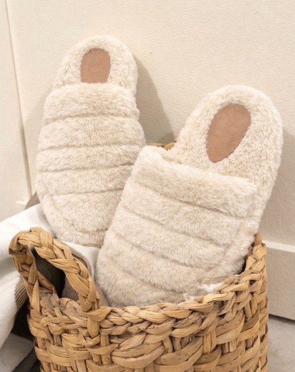 Producto - Pantuflas Piel Hueso