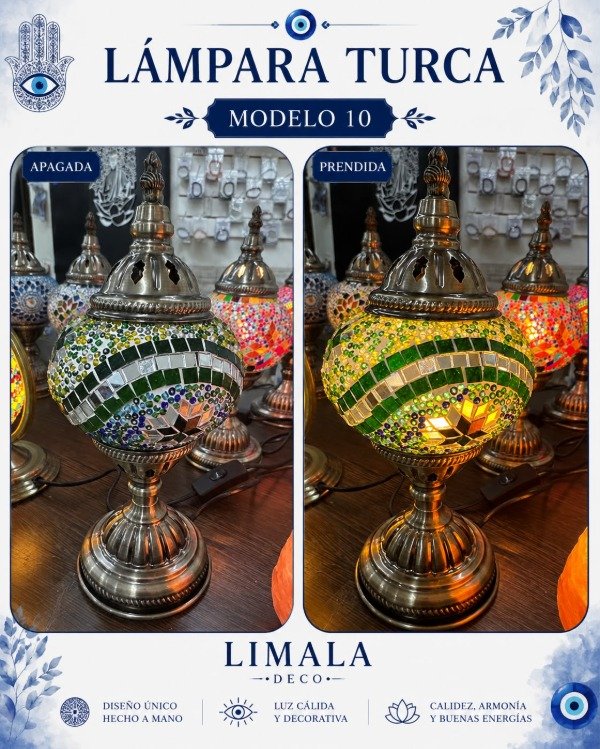 Producto - LAMPARAS TURCAS - 9