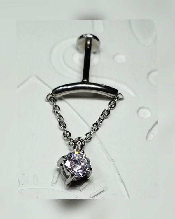 Producto - AQ. Labret. Colgante Blanco