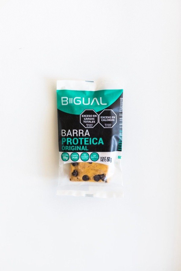 Producto - Caja Barra PROTEICA sabor ORIGINAL x 10 UNI x 50g BIGUAL