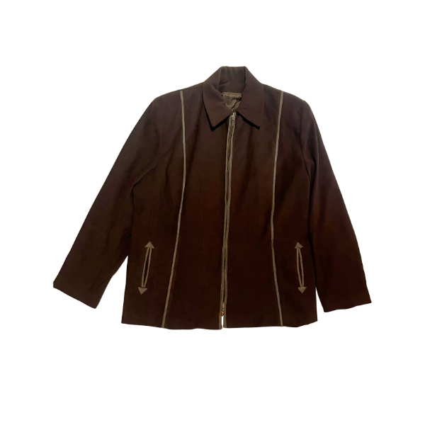Producto - campera flechas gamuza - 0