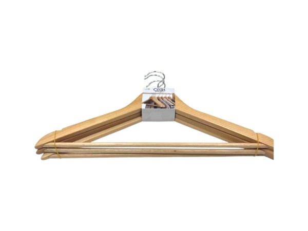 Producto - PERCHA X3 MADERA HW1013