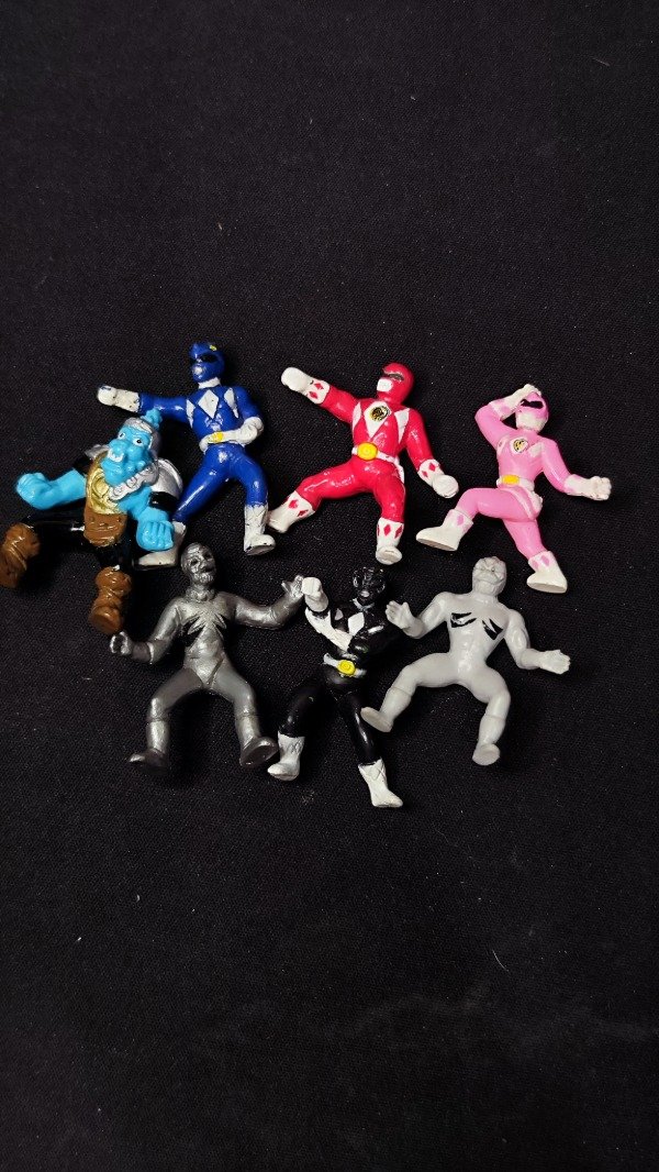 Producto - Mini Figuras x7 - Tombola 4 cm España 1995 - Lote N2 - 0