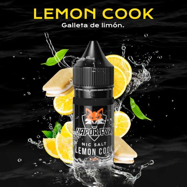 Producto - SALT VAPOR FOX Lemon Cook 30ml