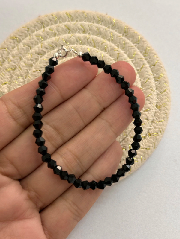 Producto - PULSERA DE CRISTALES NEGROS