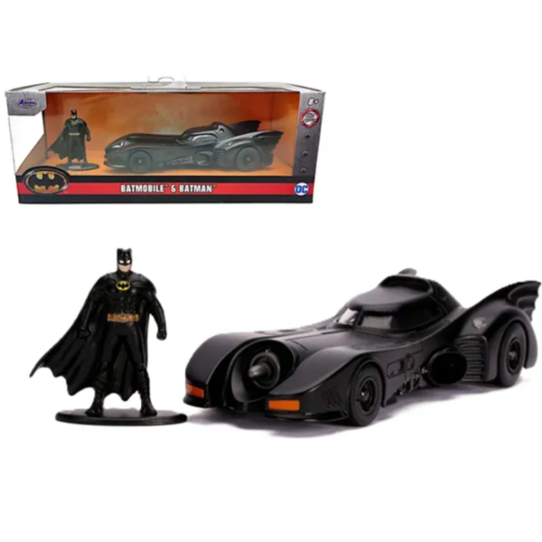 Producto - Batman Batmobile And Batman 1989 Jada Toys