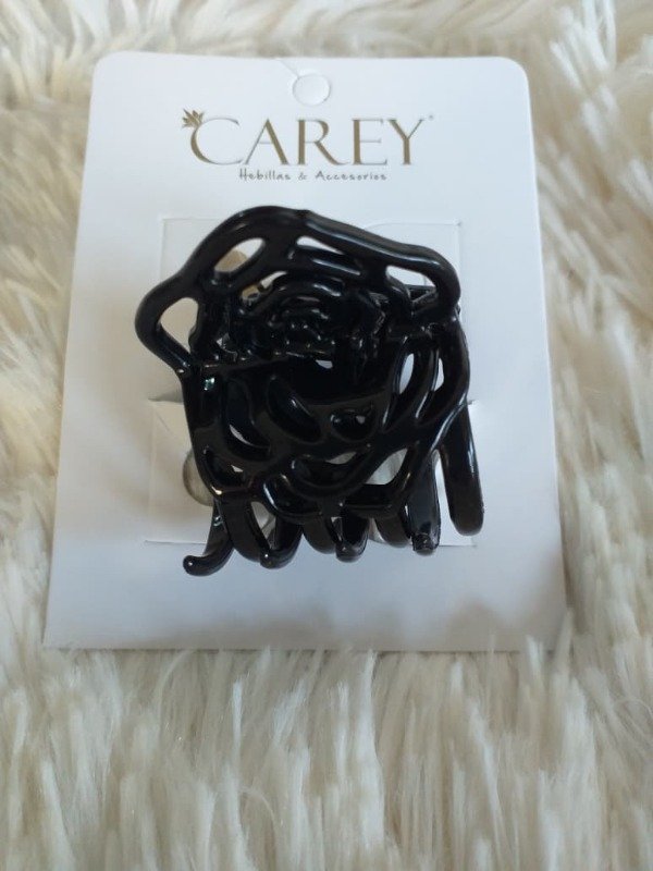 Producto - CAREY N6092 Broche Flor calada mediano