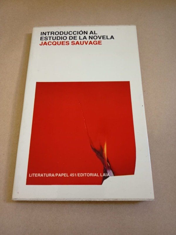Producto - Introducción al estudio de la novela - Jacques Sauvage - Laia 1981 - 0