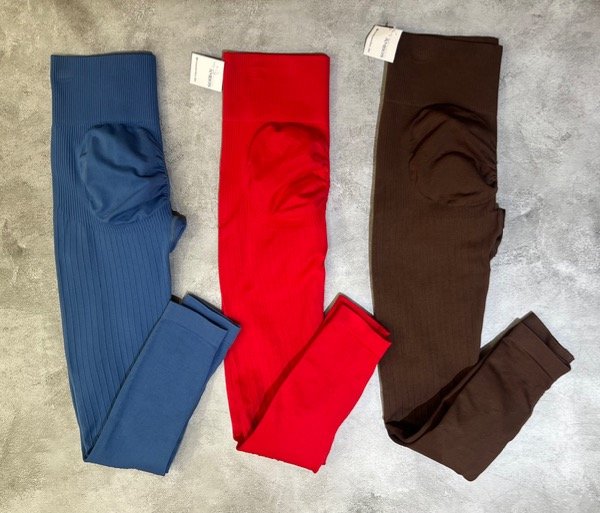 Producto - Calza con frunce rayas