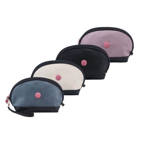 Producto - PORTACOSMETICOS PU OVAL 21X13X9CM X UNIDAD COLORES SURTIDOS AMAYRA