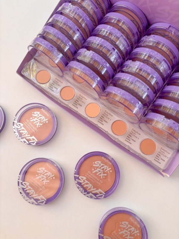 Producto - POLVO COMPACTO - RUBY ROSE - STAY FIX