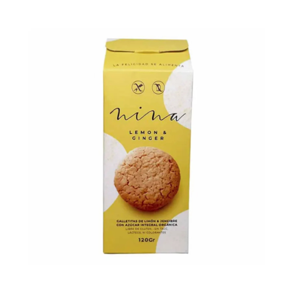 Producto - GALLETITAS NINA LIMJENGIBRE 120 GRS