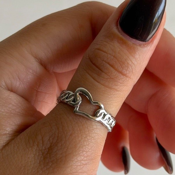 Producto - Anillo regulable corazón iii