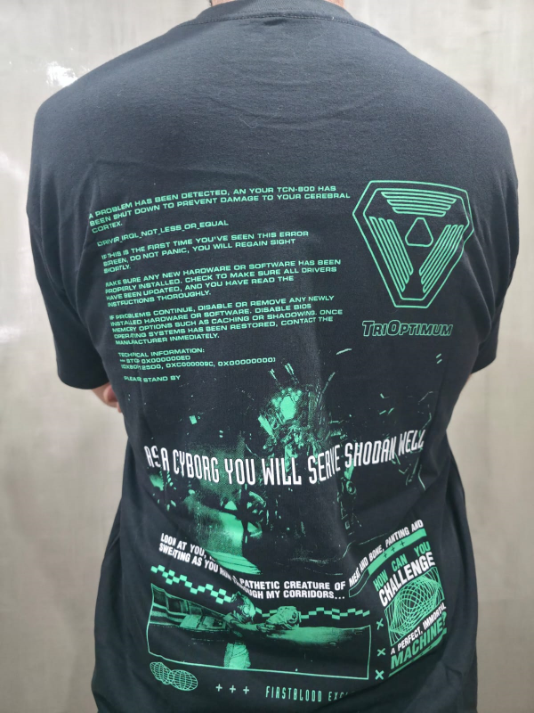 REMERA "SYSTEM SHOCK" OUTLET — imagen 2