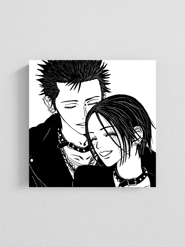 Producto - Cuadro Nana y Ren  (17x17cm)