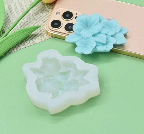 Producto - Molde de silicona flores clásic vela