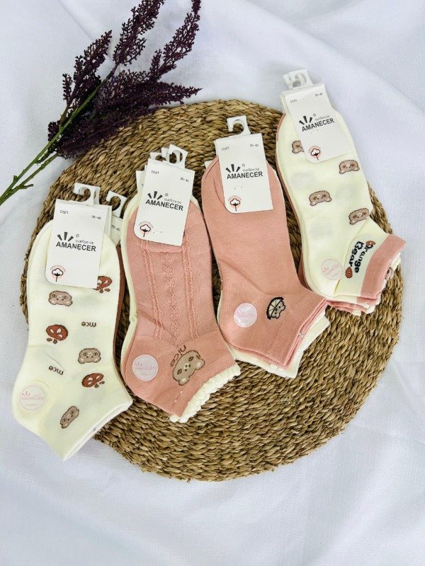 Producto - Art D321- AMANECER- Docena Media Soquete Mujer COLOR 3