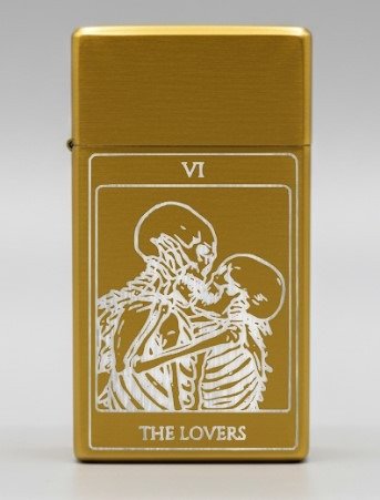 Producto - ENCENDEDOR CATALITICO RECARGABLE A GAS THE LOVERS BESO - 1