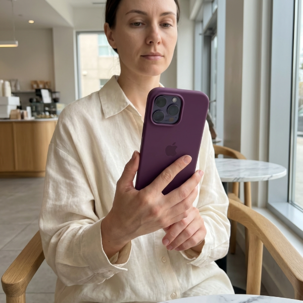 Producto - Silicone Case Lila Oscura