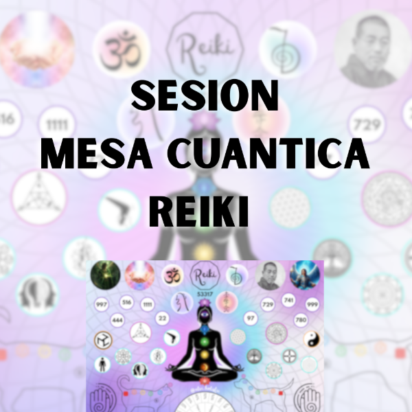 Producto - SESIÓN MESA REIKI