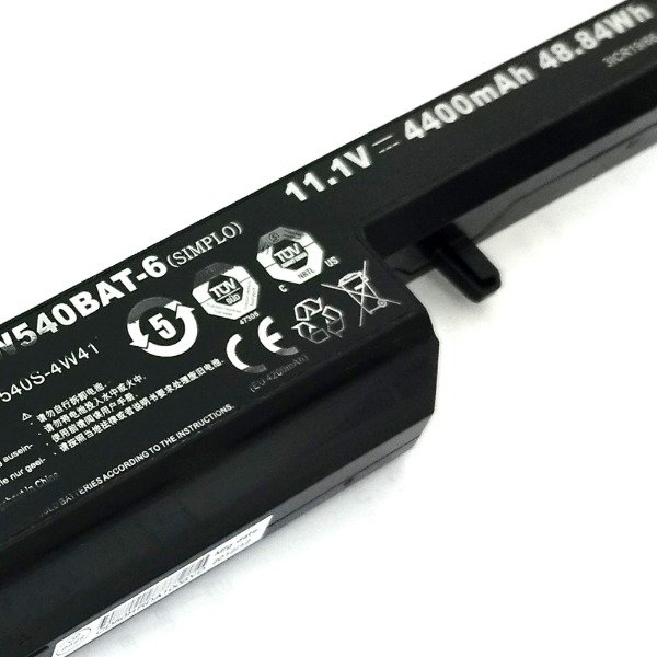 Producto - Batería modelo W540BAT-6 de Litio-Ion, 4400mAh y 11.1 volts