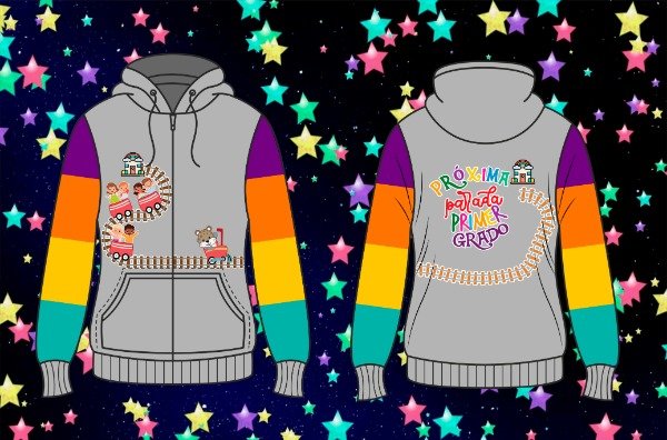 Producto - Diseño para remera y campera de egresaditos proxima parada tren - 1