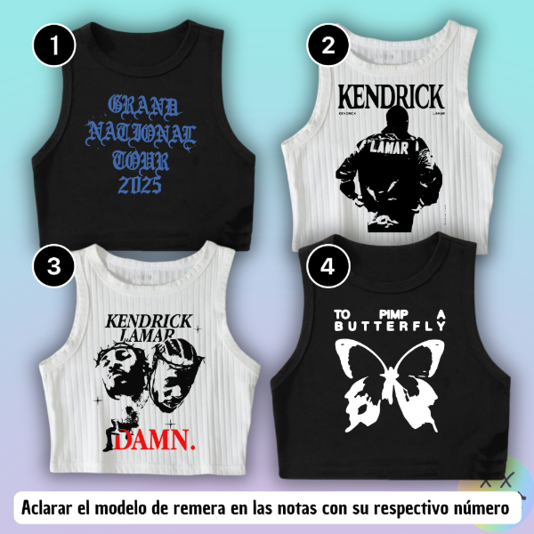Producto - Musculosas Kendrick Lamar #1