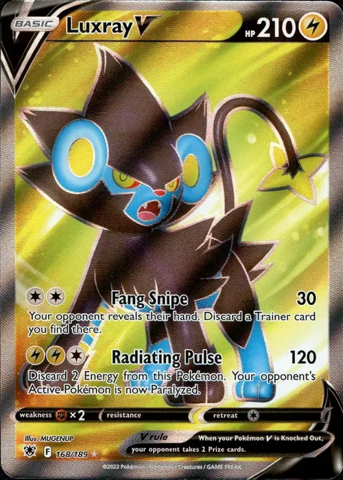 Producto - Luxray V Full Art - 168/189 - Astral Radiance - Holo