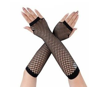 Producto - Guantes de red Largos Negros