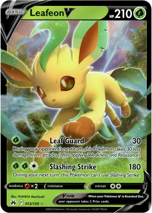 Producto - Leafeon V - 013/159 - Crown Zenith - Holo