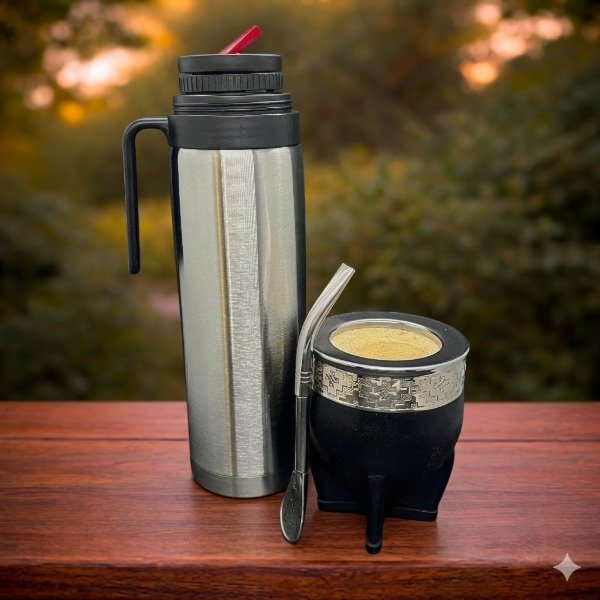 Producto - Imperial Virola Lisa grabado + Termo grabado + Bomb.