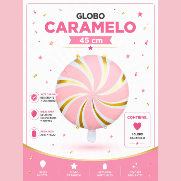 Producto - GLOBO CARAMELO - 45 CM - UNIDAD