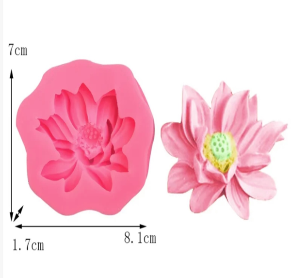 Producto - Molde flor de loto grande (W)