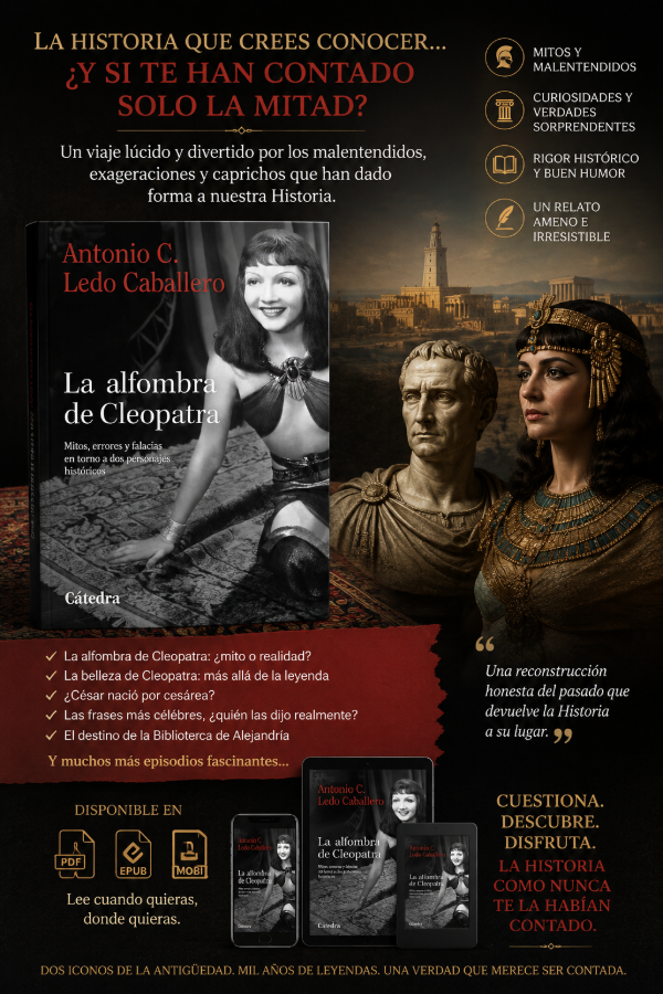 Producto - La alfombra de Cleopatra  Antonio C. Ledo Caballero