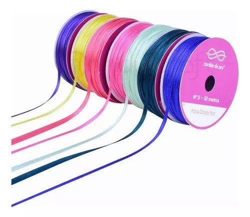 Producto - CINTA RASO 00 x 50 MTS N17 (ELEGIR PRODUCTO)